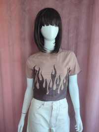 Krótki  t-shirt damski Crop top Missguided r. 38/40