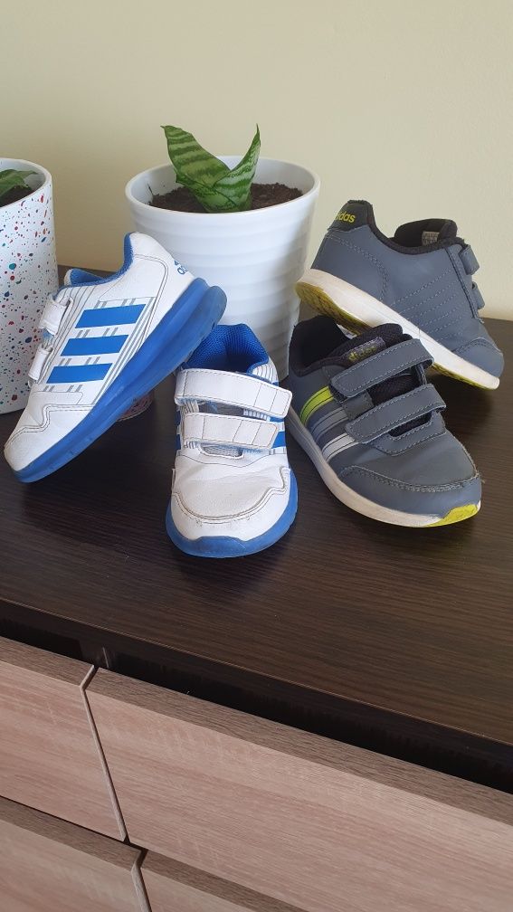 Buty Adidas 2 pary rozmiar 24