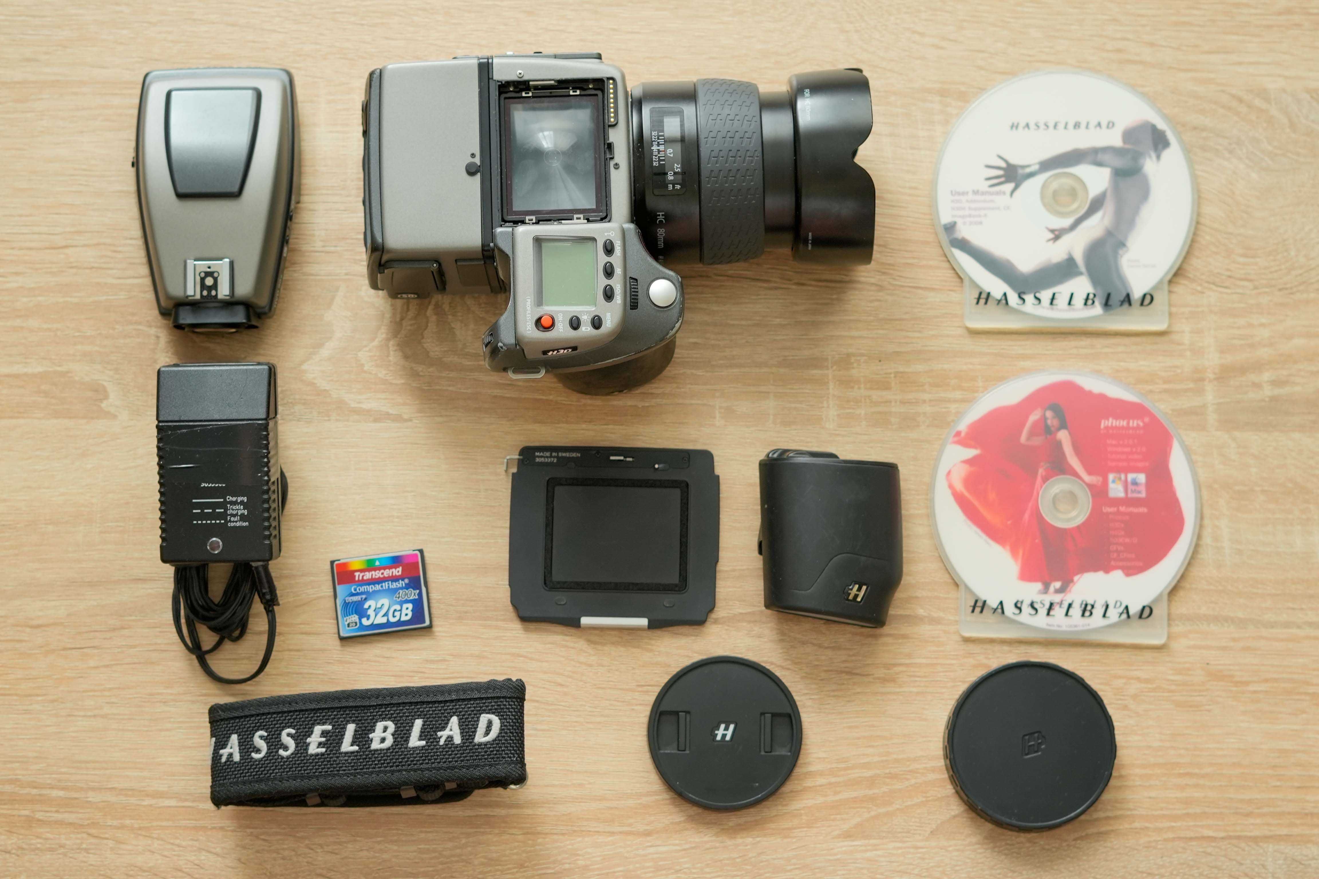 Hasselblad H3D II 50MP кейсом HC80mm