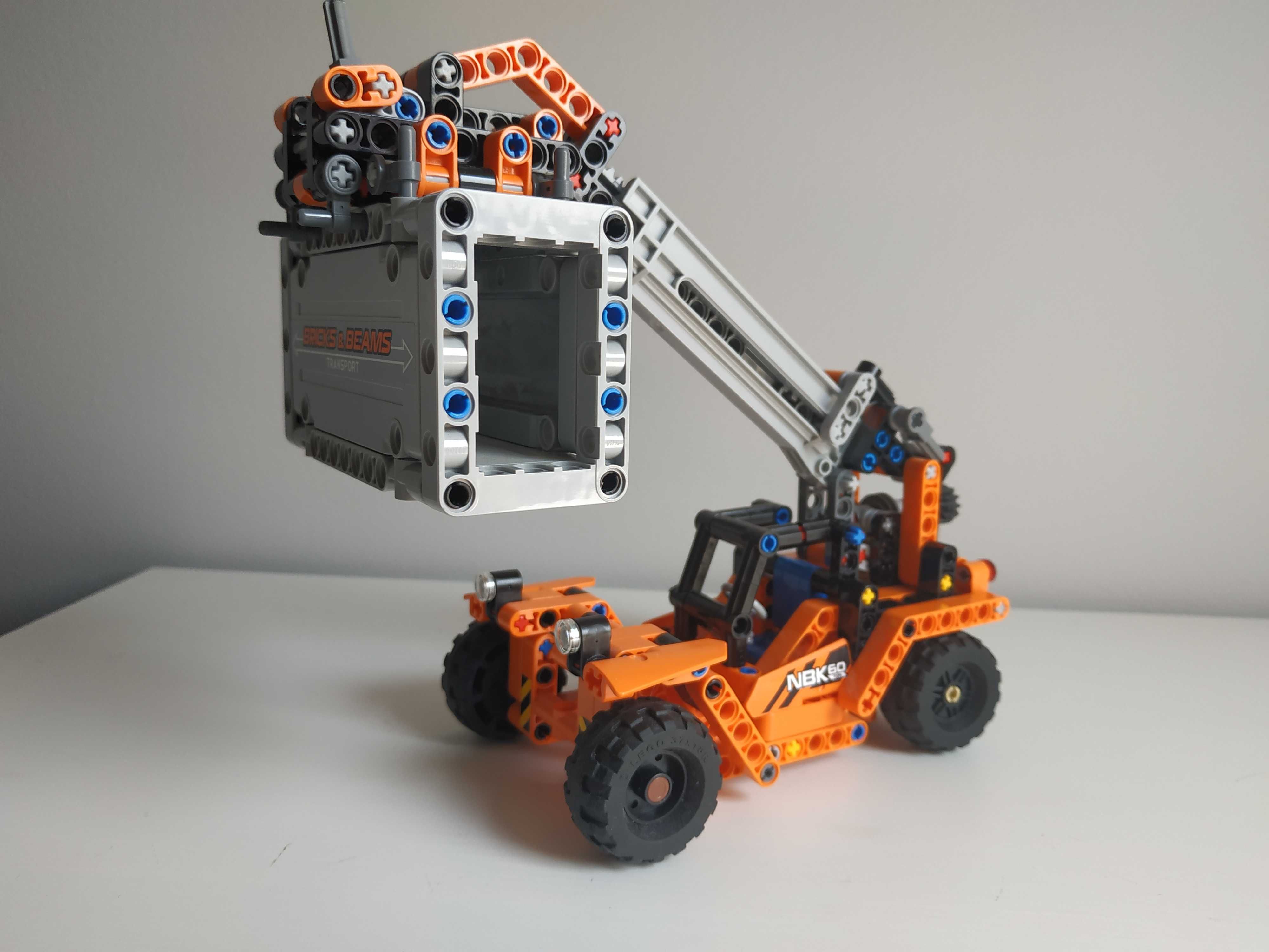 Klocki LEGO 42062 Container Yard Kontener ciężarówka