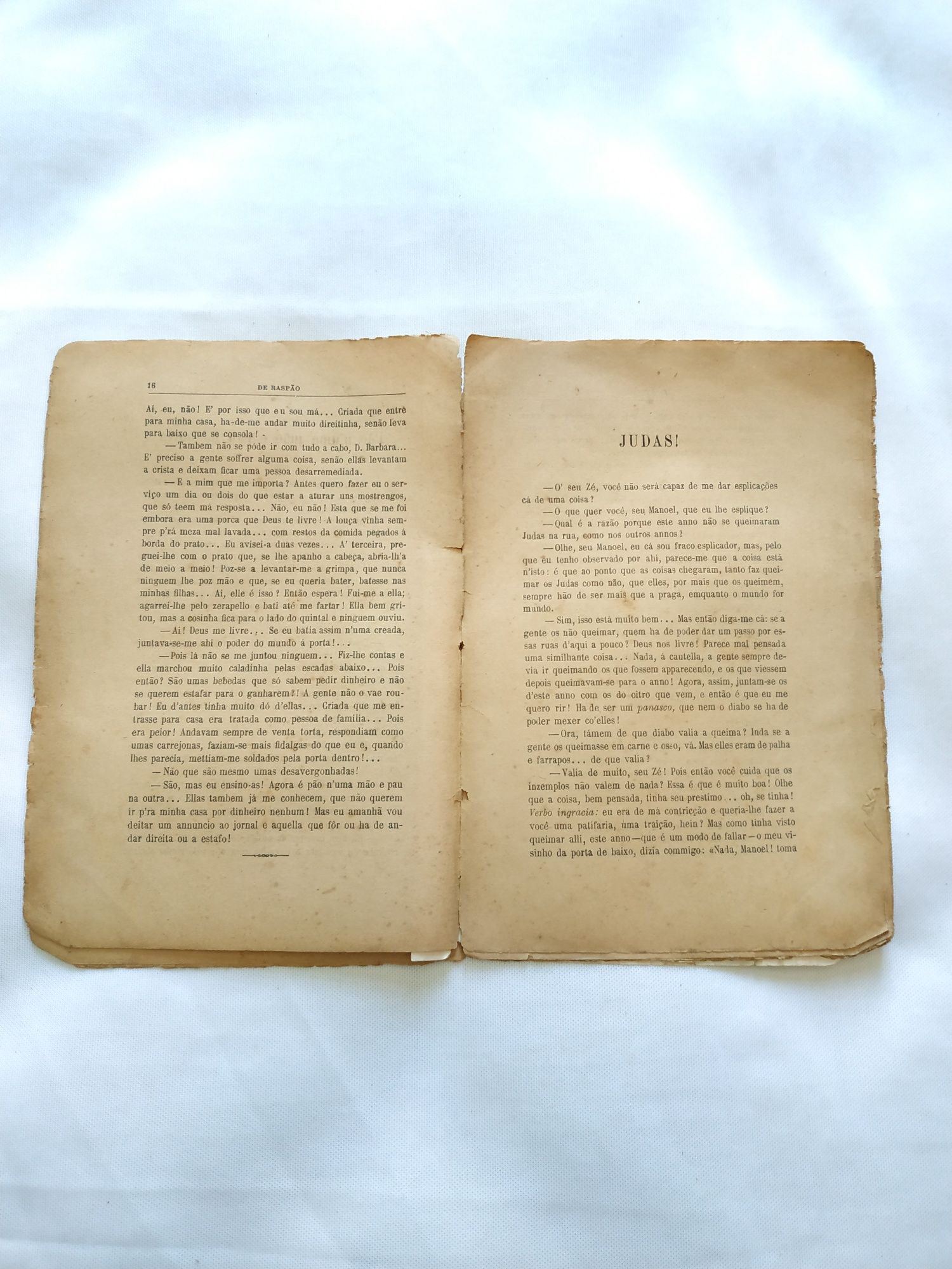 Revista De Raspão Volume l de 1900