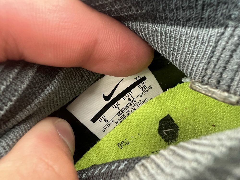 Бутси Nike Mercurial   41 розмір 25.5-26 см
