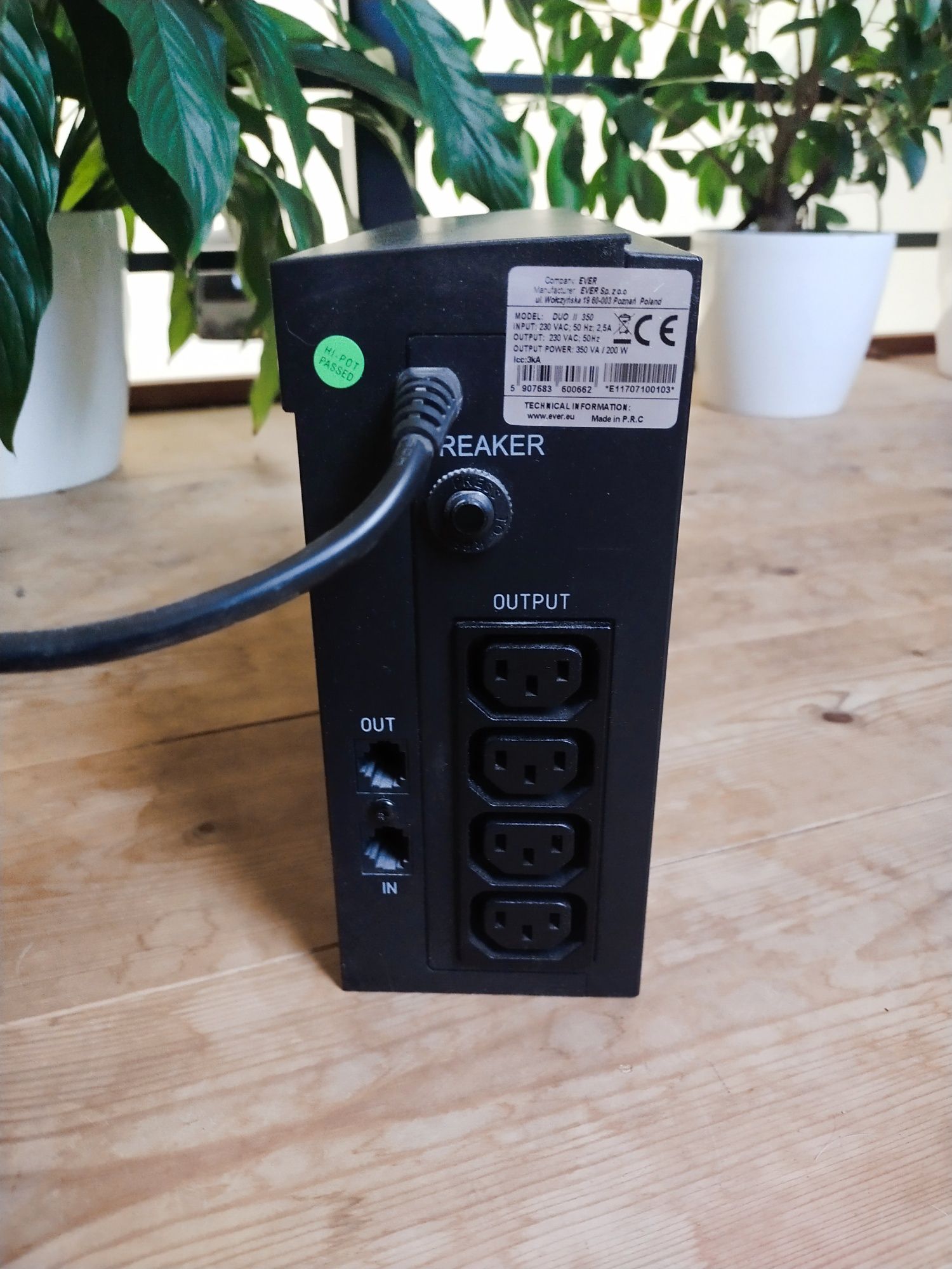 UPS Duo Ever II 200 W – w dobrym stanie