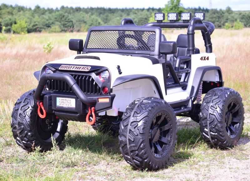 Auto samochód na akumulator JEEP BROTHERS SUV DŻIP autko pojazd RC