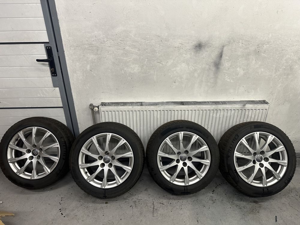 Felgi + opony zimowe Michelin  225 50 R17 Audi A4 A6 A3 5x112 ET38