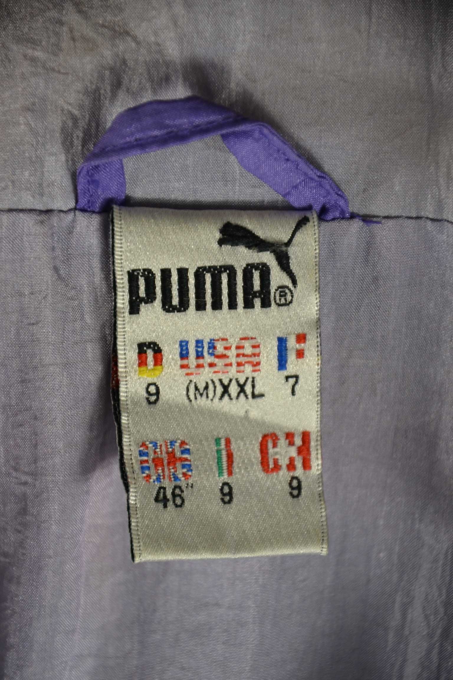 PUMA Vintage Ortalion Wiatrówka Kurtka Męska XXL Oryginalna Super Stan