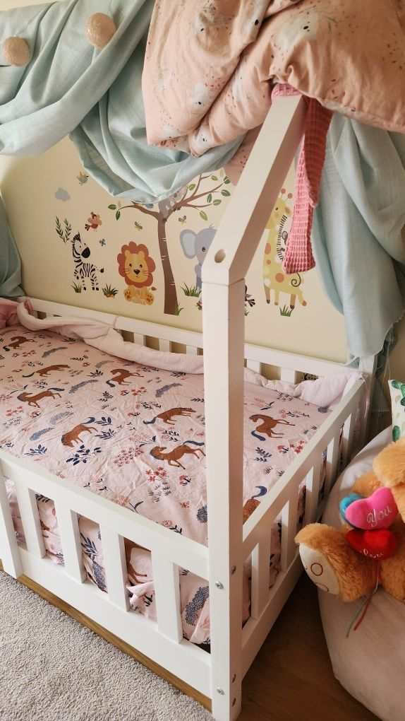 Cama criança 80x160cm branca