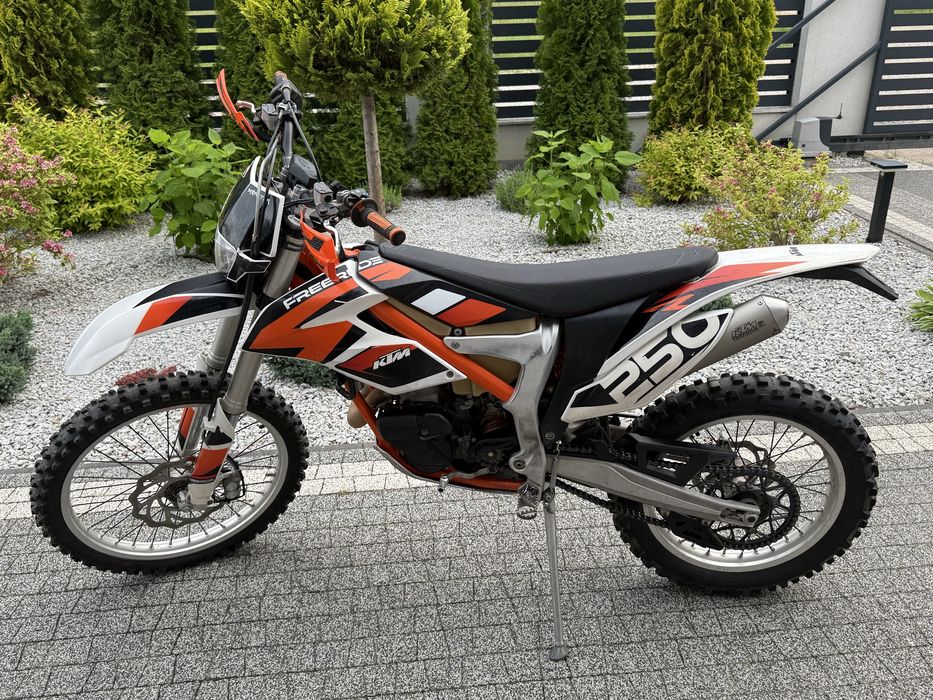 KTM enduro cross 250 R FREERIDE 2T zarejstrowany