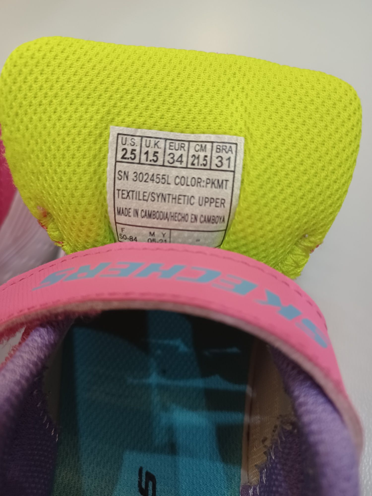 Buty dziewczęce Skechers