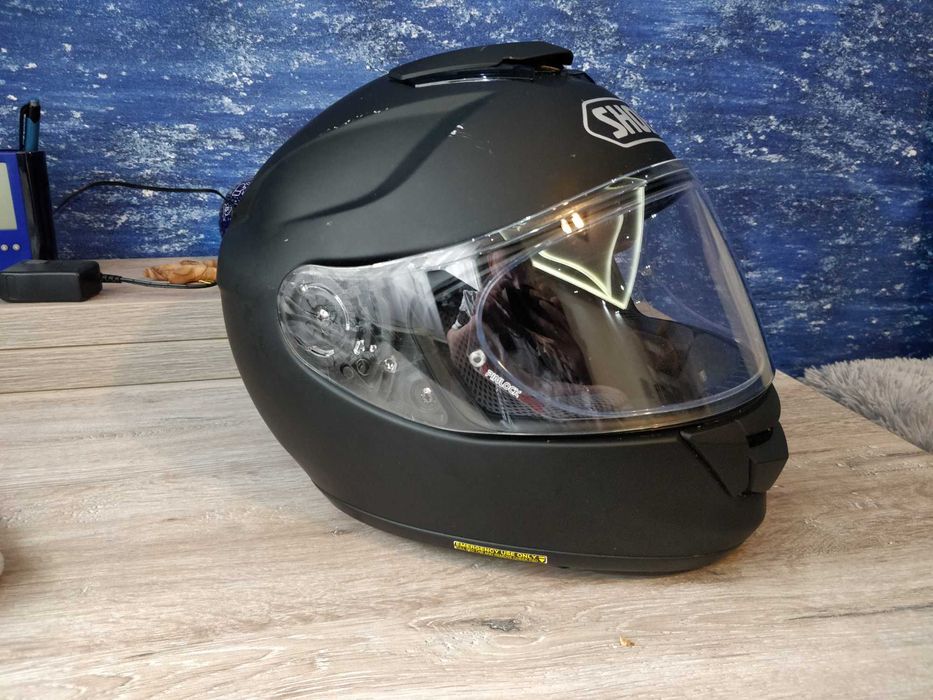 Kask Shoei GT AIR Czarny Mat Rozmiar M, PinLock