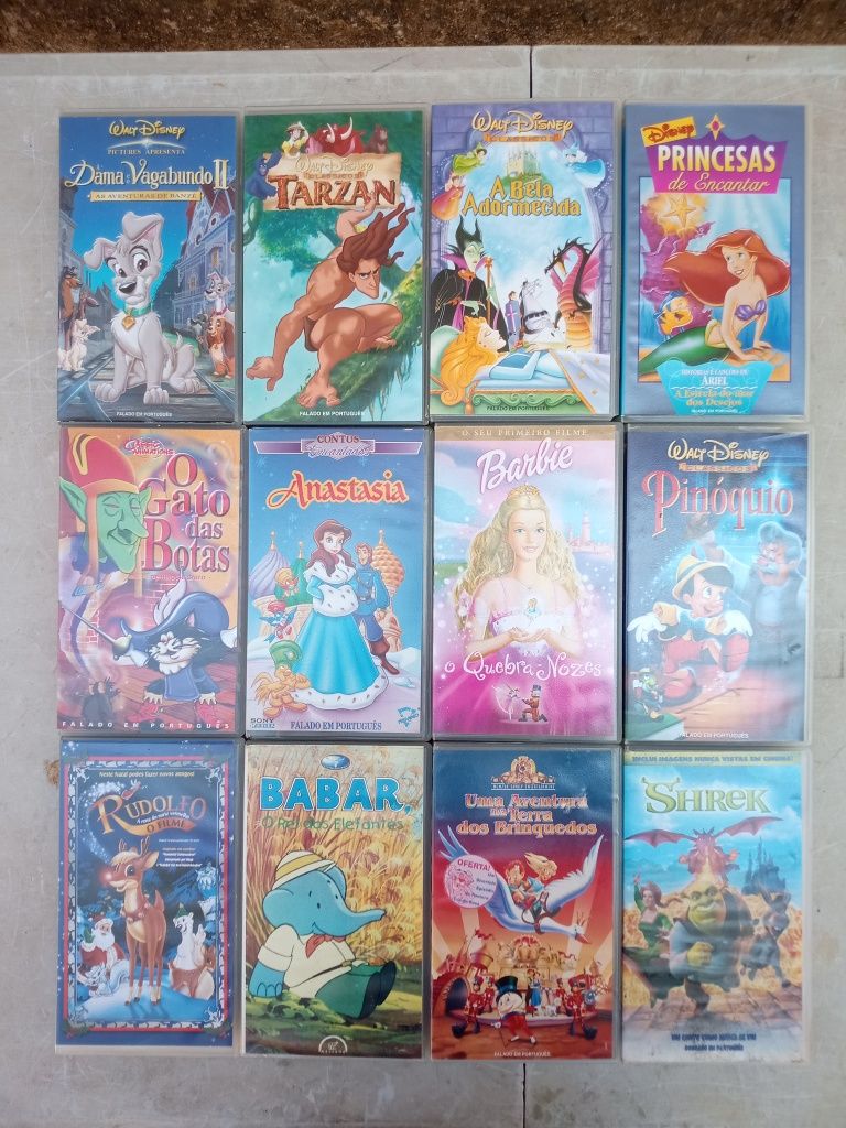 Banda desenhada em VHS