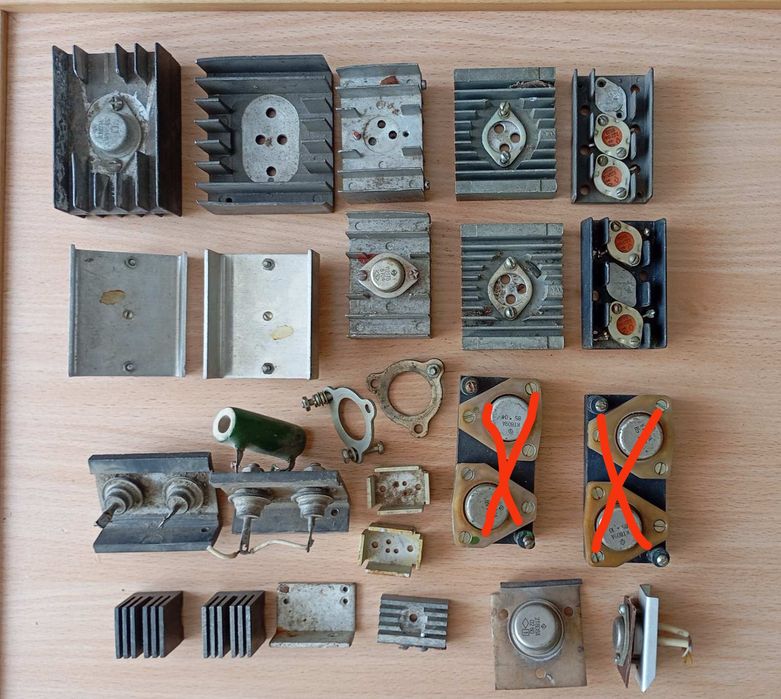 Радиатор охлаждения для транзисторов, диодов, тиристоров