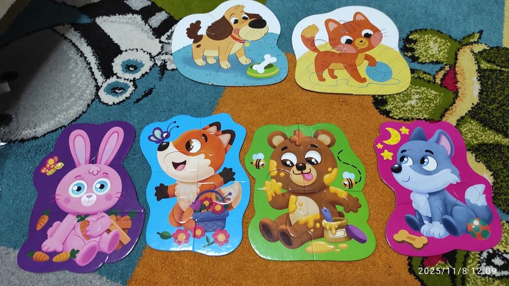 Набір іграшок Мозаїка, піраміда - балансир, лабіринт, пазли