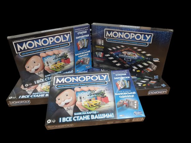 Настільна гра Монополія Монополия Monopoly Hasbro
