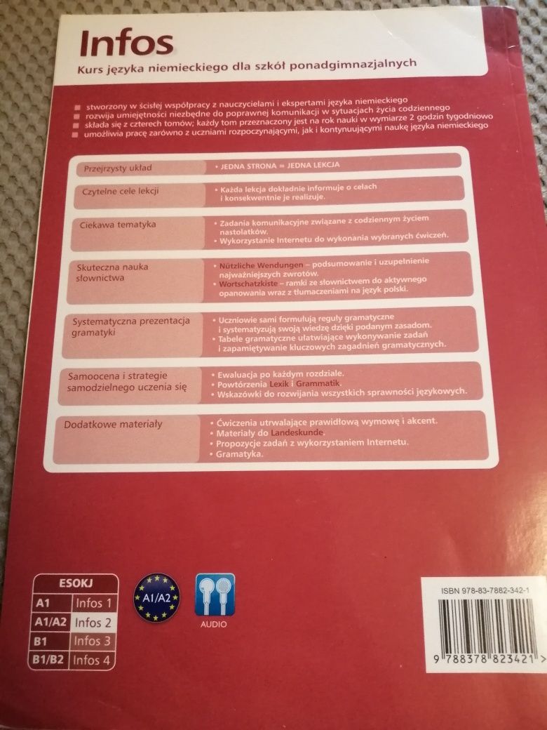 Infos 2 podręcznik do nauki języka niemieckiego technikum i liceum