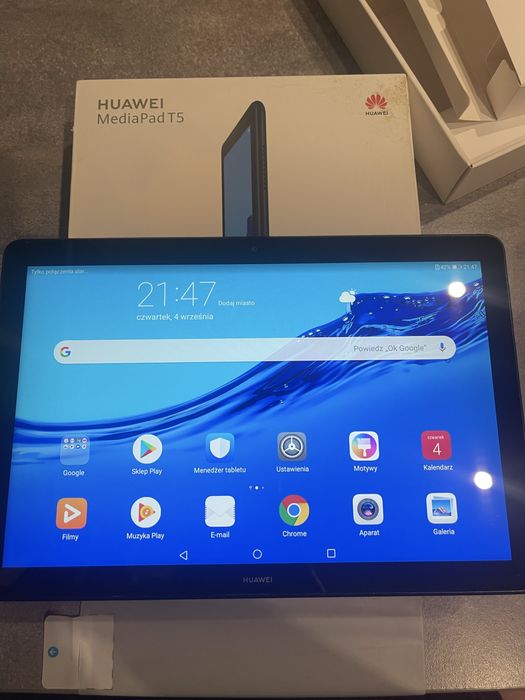 Tablet Huawei MediaPad T5 64 GB, 4 GB RAM, Czarny