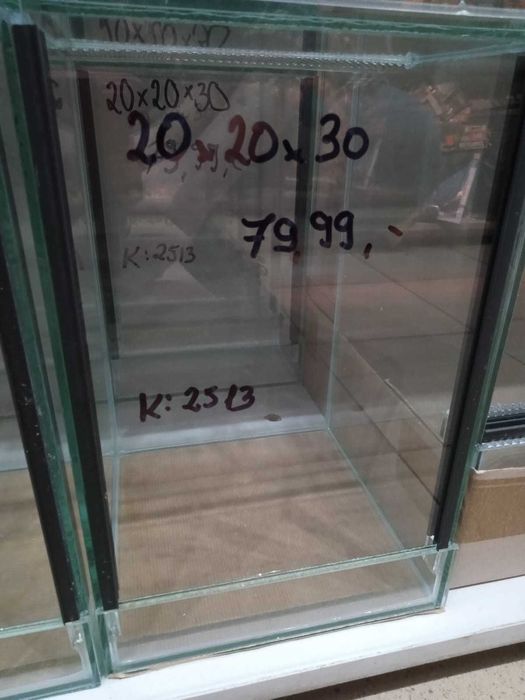 Terrarium Gilotyna 20x20x30 cm - TINA ZOO Gliwice Witkiewicza