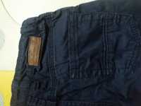 Granatowe spodnie Zara r. 86