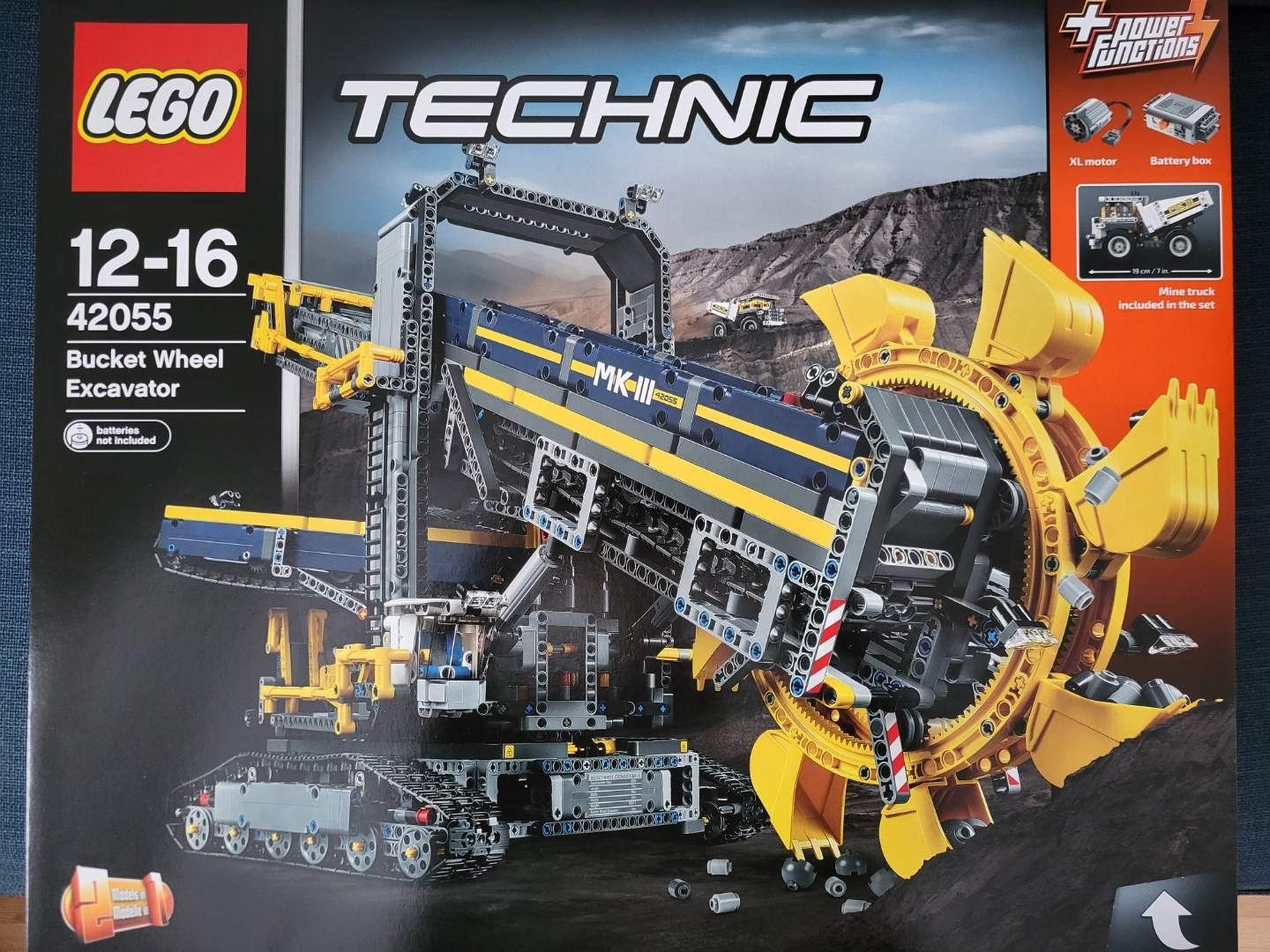 Lego 42055 Koparka Górska Technic Nowa Kolekcjonerski stan