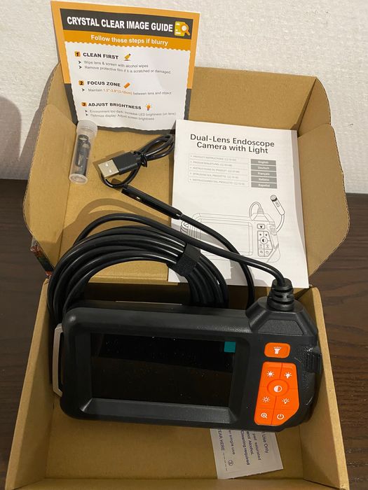 Kamera Endoskopowa Inspekcyjna Dual-Lens with Light M60