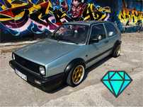 VW Golf II 1.9 AFN gwint