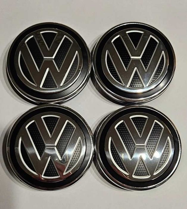 Dekielki kapsle VW 65 mm srednica Golf 7 Passat B8 Tiguan