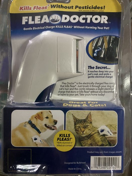 Гребінець від бліх електричний