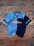 Koszulka Tribal affliction tee skate rap swag hip hop M niebieski