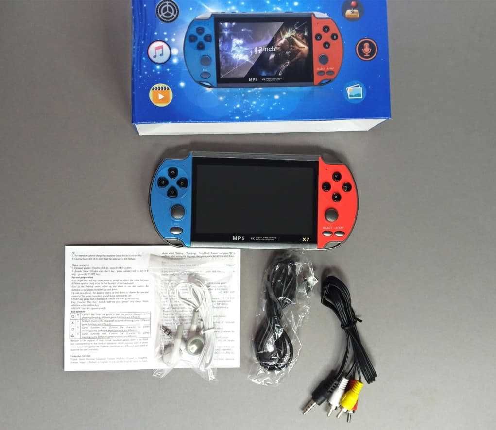 Ігрова консоль PSP X7 plus 1000 Ігор 8Gb 4,3