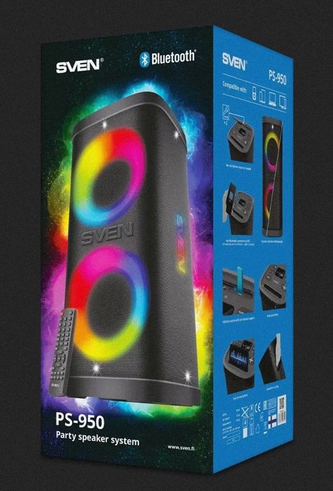 Акустична система/колонка Sven PS-950  160 Вт з Bluetooth, караок