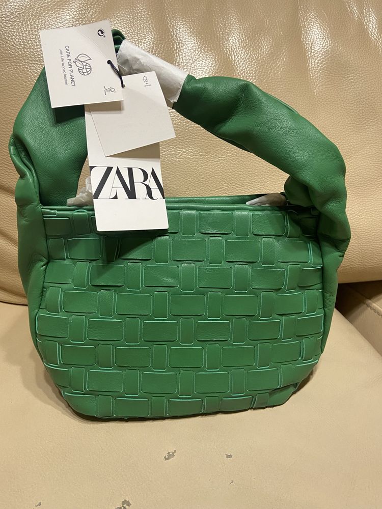 Zara шкіряна сумка оригінал з Іспаніі!