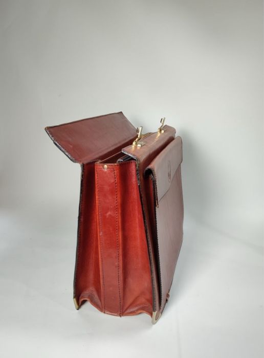 Mala em couro - mala executivo