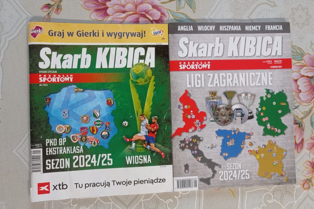 Skarby kibica PS - sezon 2024/2025 - Polska, ligi zagraniczne