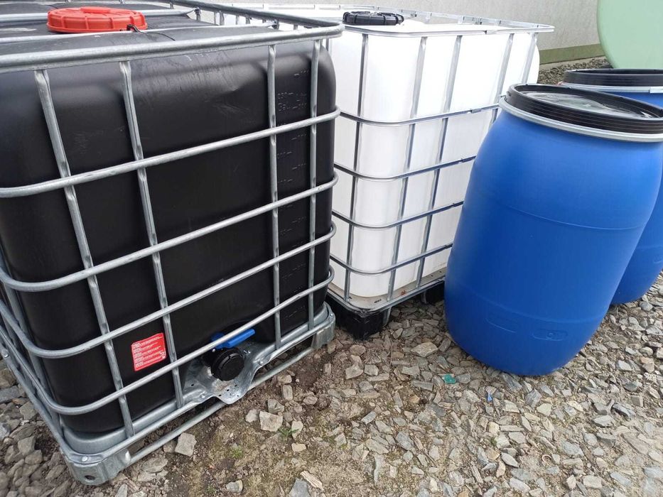 Zbiornik,Baniak 1000l; Beczka NOWA 200l