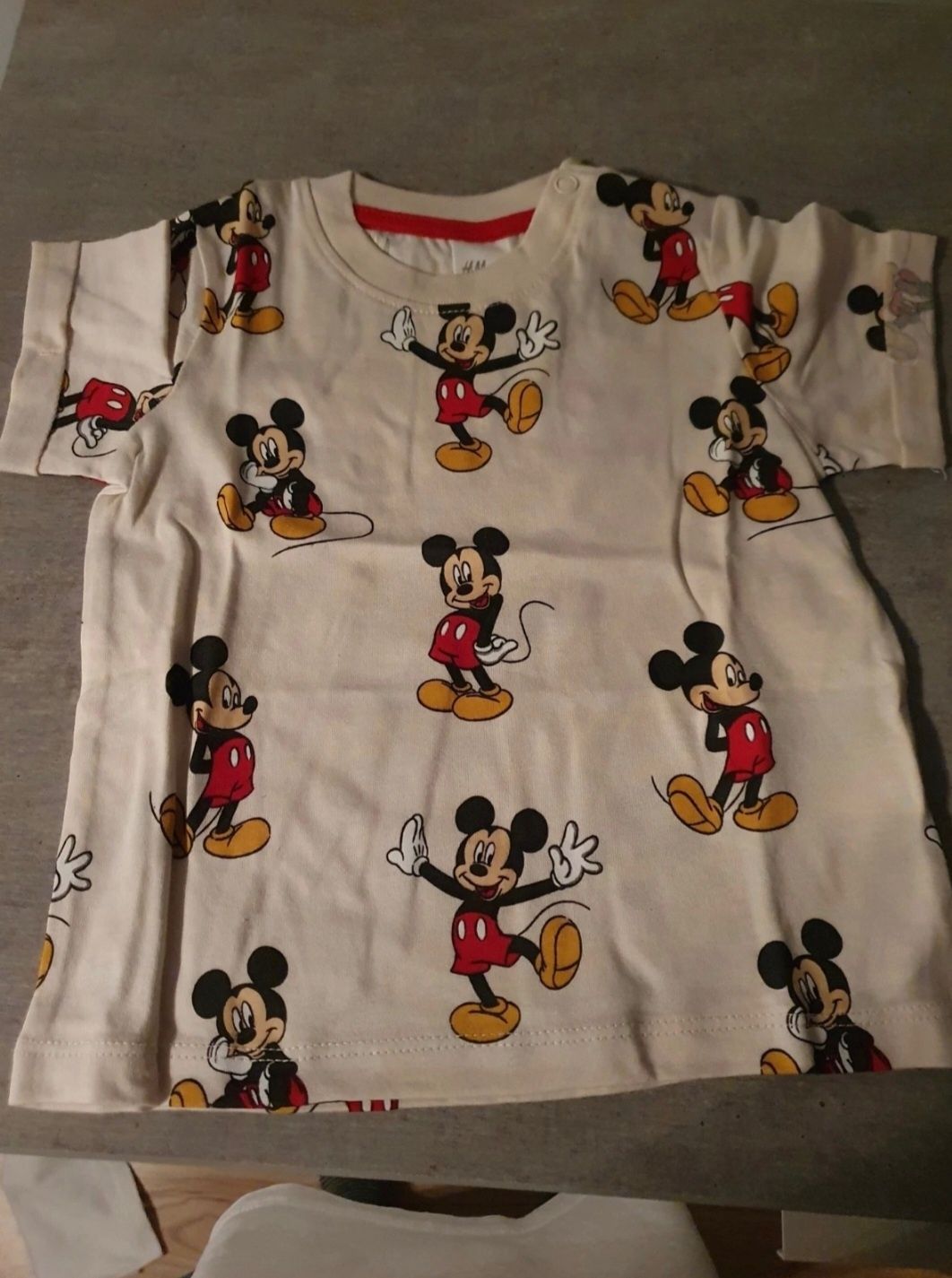 Nowy zestaw dwóch koszulek / t-shirtów Mickey Mouse Myszka Miki marki