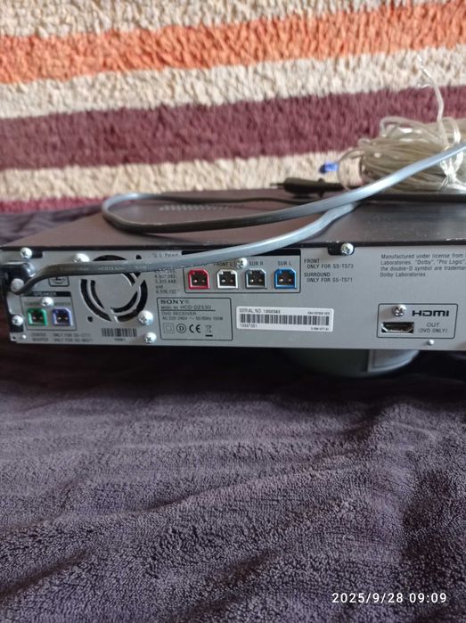Odtwarzacz  SONY CD DVD Tuner HDMI gratis