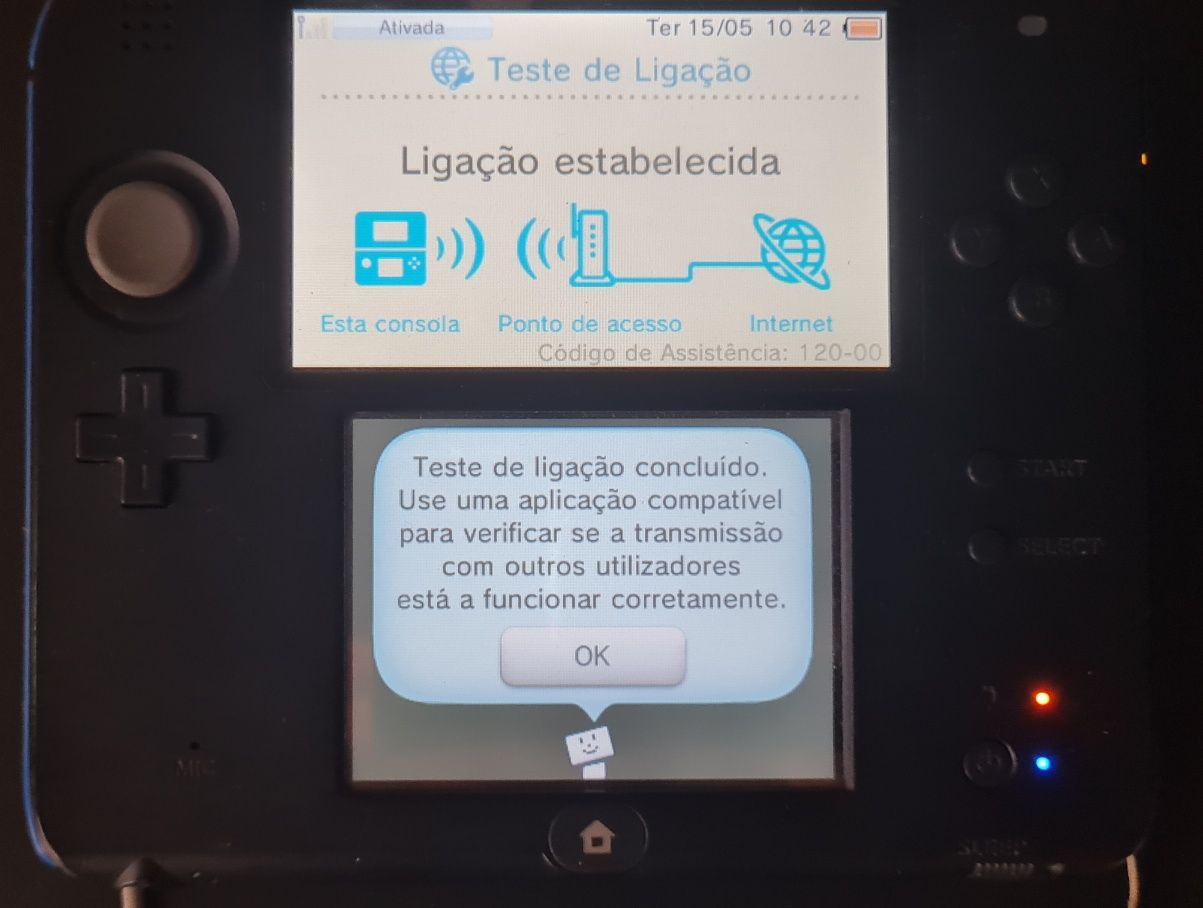 Nintendo 2DS azul