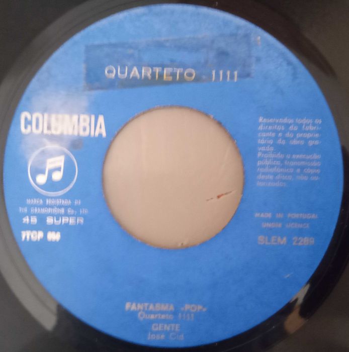 Quarteto 1111	- - - - -	A Lenda de El-Rei D. Sebastião	- - - - -	EP