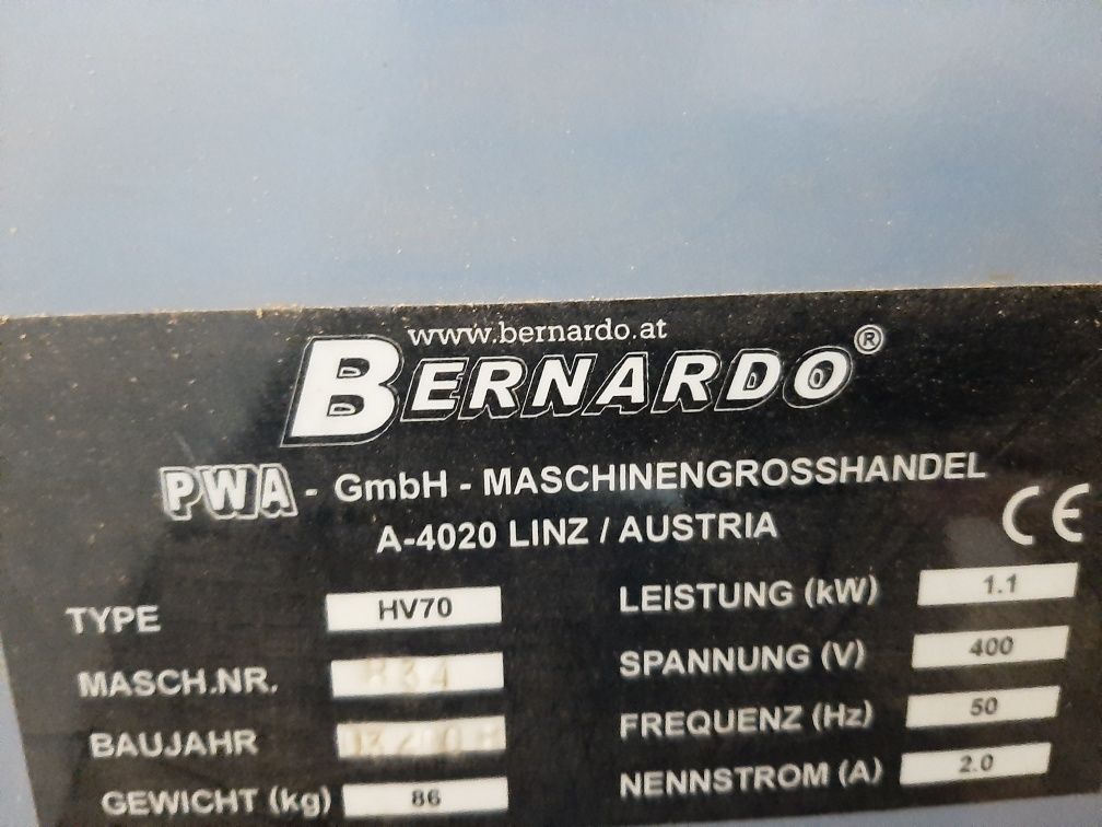 Szlifierka krawędziowa Bernardo HV70
