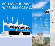 Sistema Vigilância WIFI • 4 Câmaras • 2160P • Exterior • NOVO