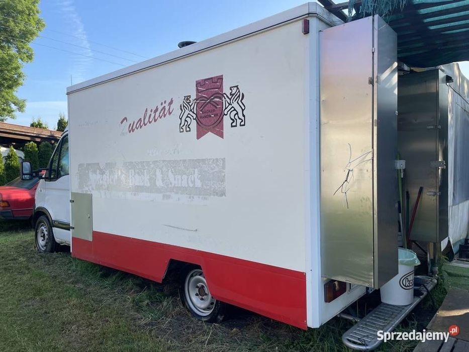 Renault master food truck gastronomiczny. Zadbany! W środki nowy.