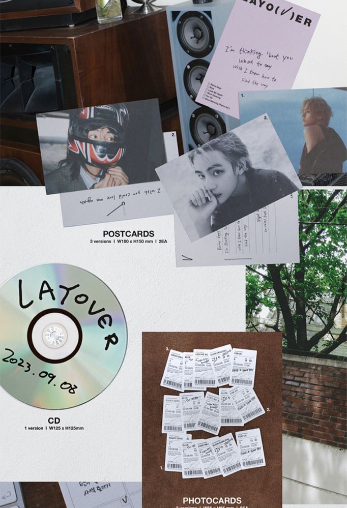 Альбом Техьона, альбом V з BTS, Layover