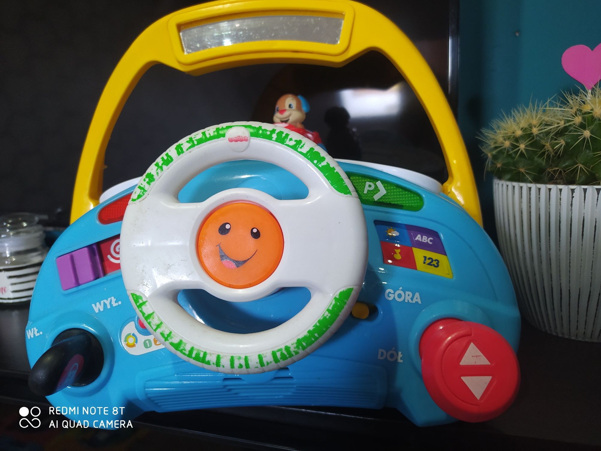 Kierownica szczeniaczka Fisher Price