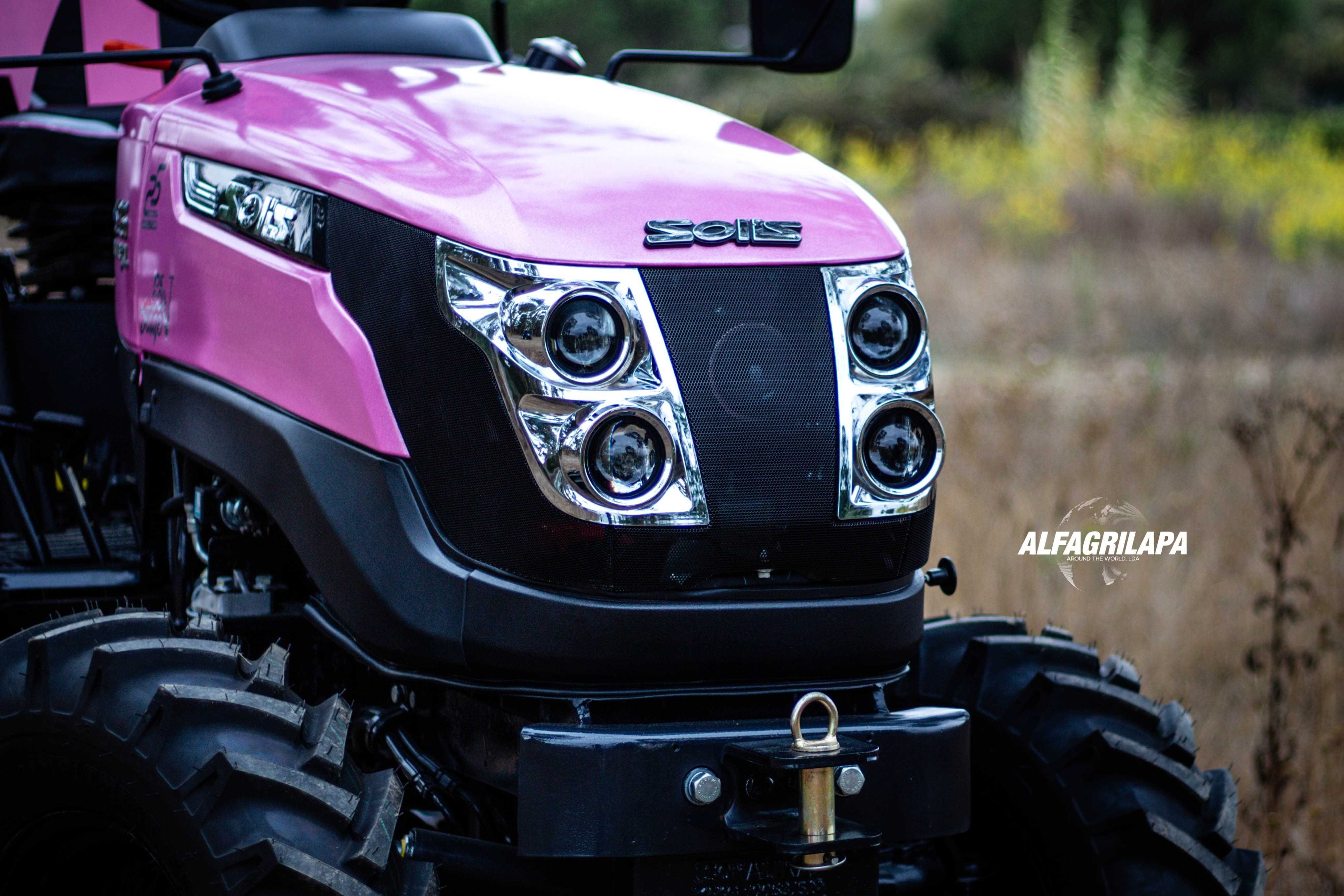 Trator Solis 26XL PINK (C/5 Alfaias Incluídas]**CAMPANHA SPRING 2025**