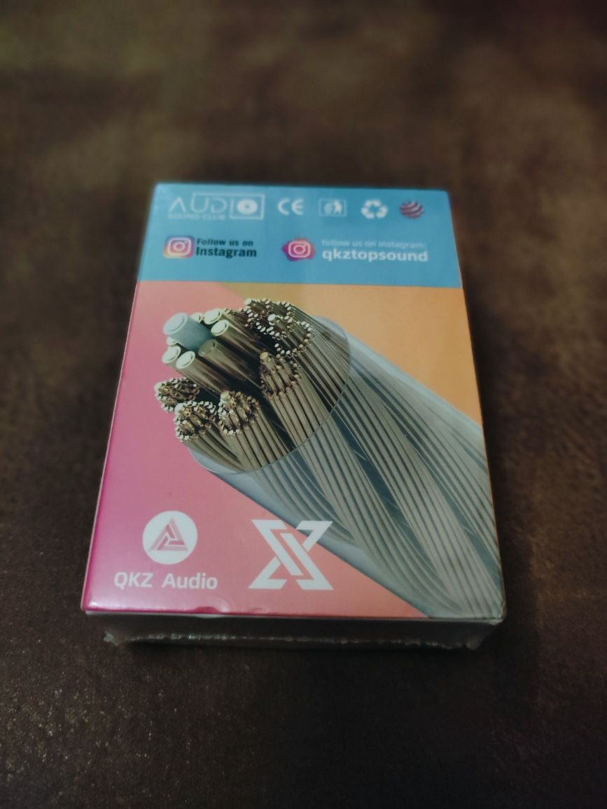 Кабель для навушників - QKZ T1 - 2 pin 0.75mm