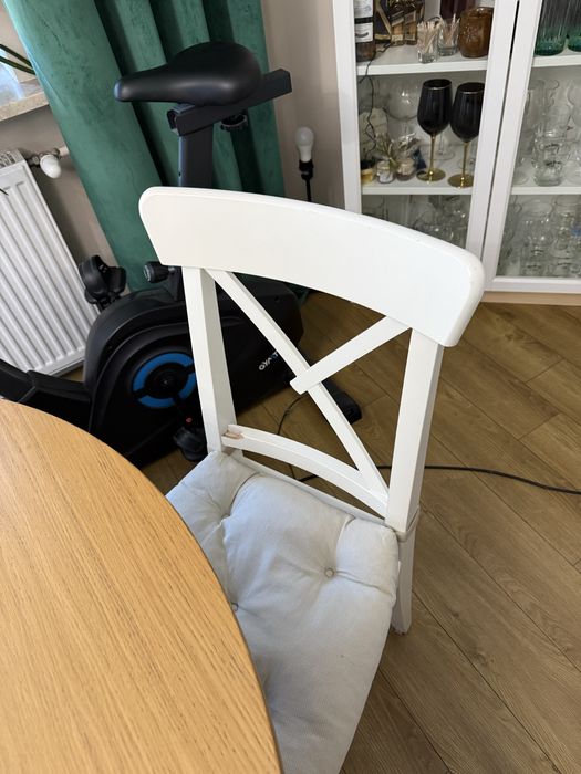 Krzesła Ikea białe 4 szt.