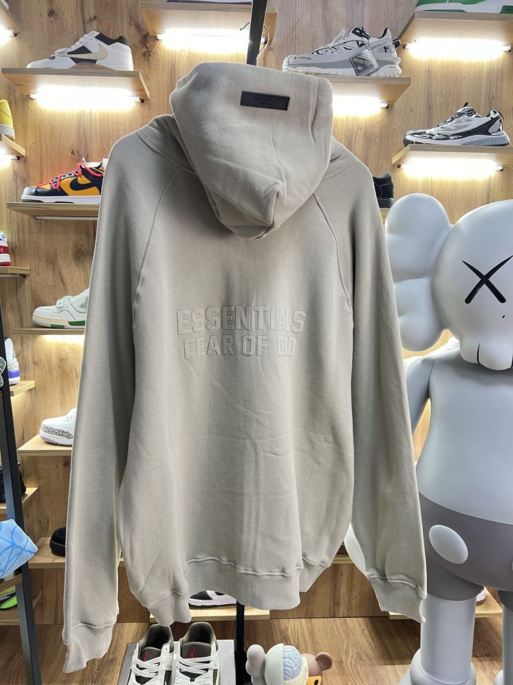 Зіп Худі Fear Of God FOG Essentials Logo