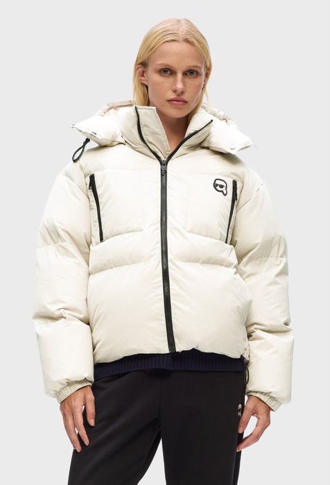 Стильний зимовий пуховик жіночий Karl Lagerfeld куртка