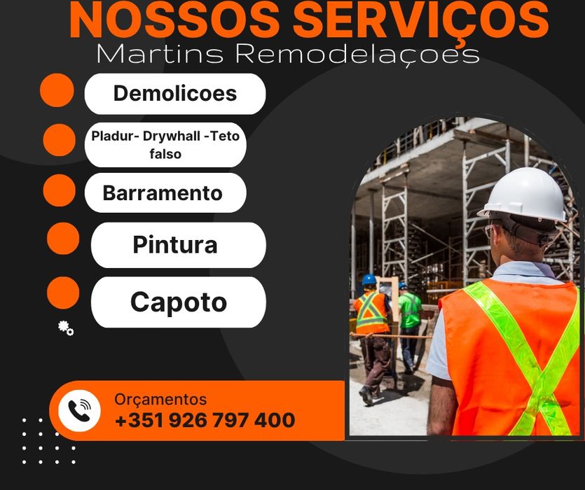 Pintura Pladur barramento remodelação