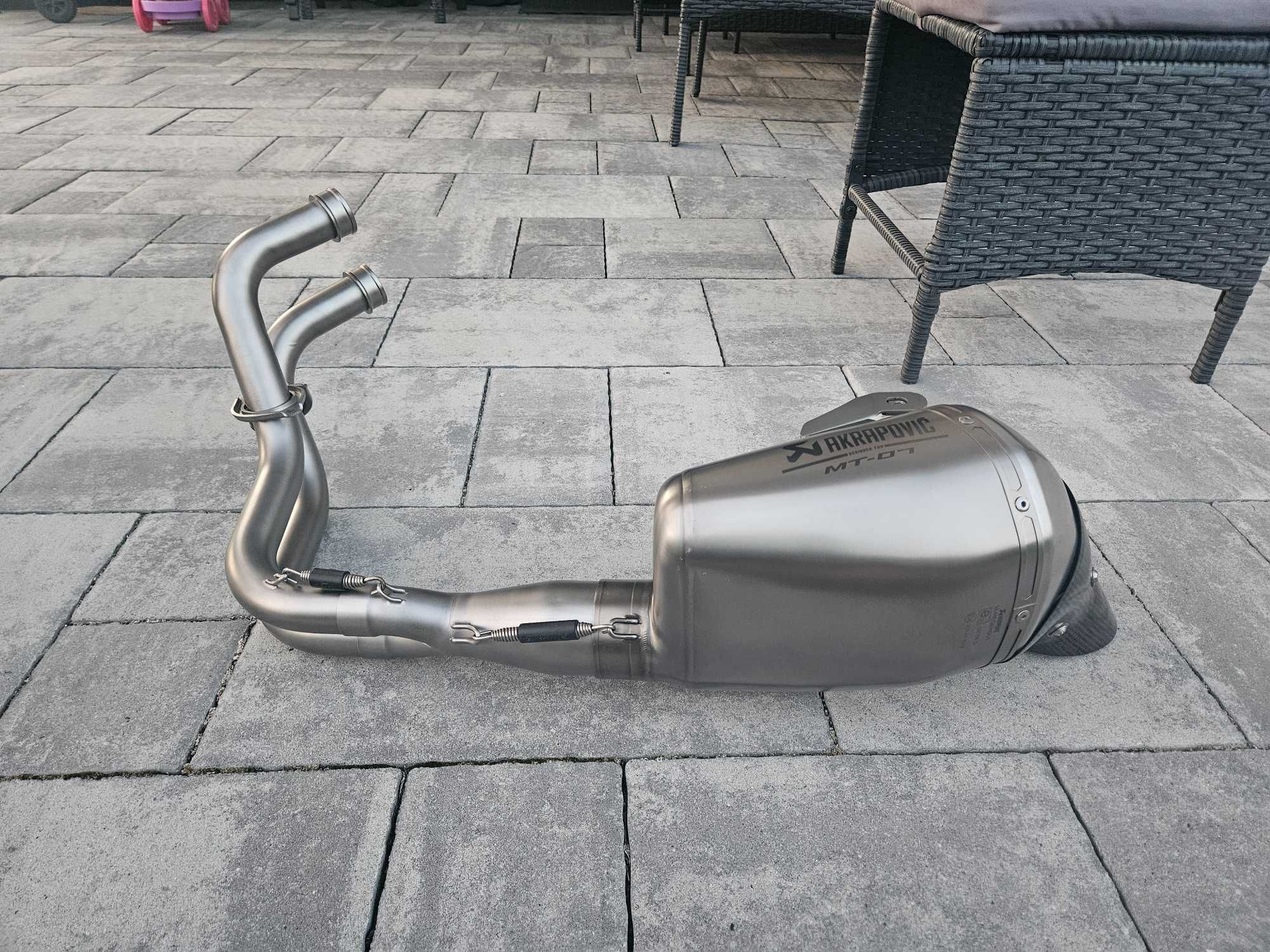 Yamaha MT07 MT-07 XSR 700 Tracer 7 700 Tłumik Wydech Akrapovic 2013-24